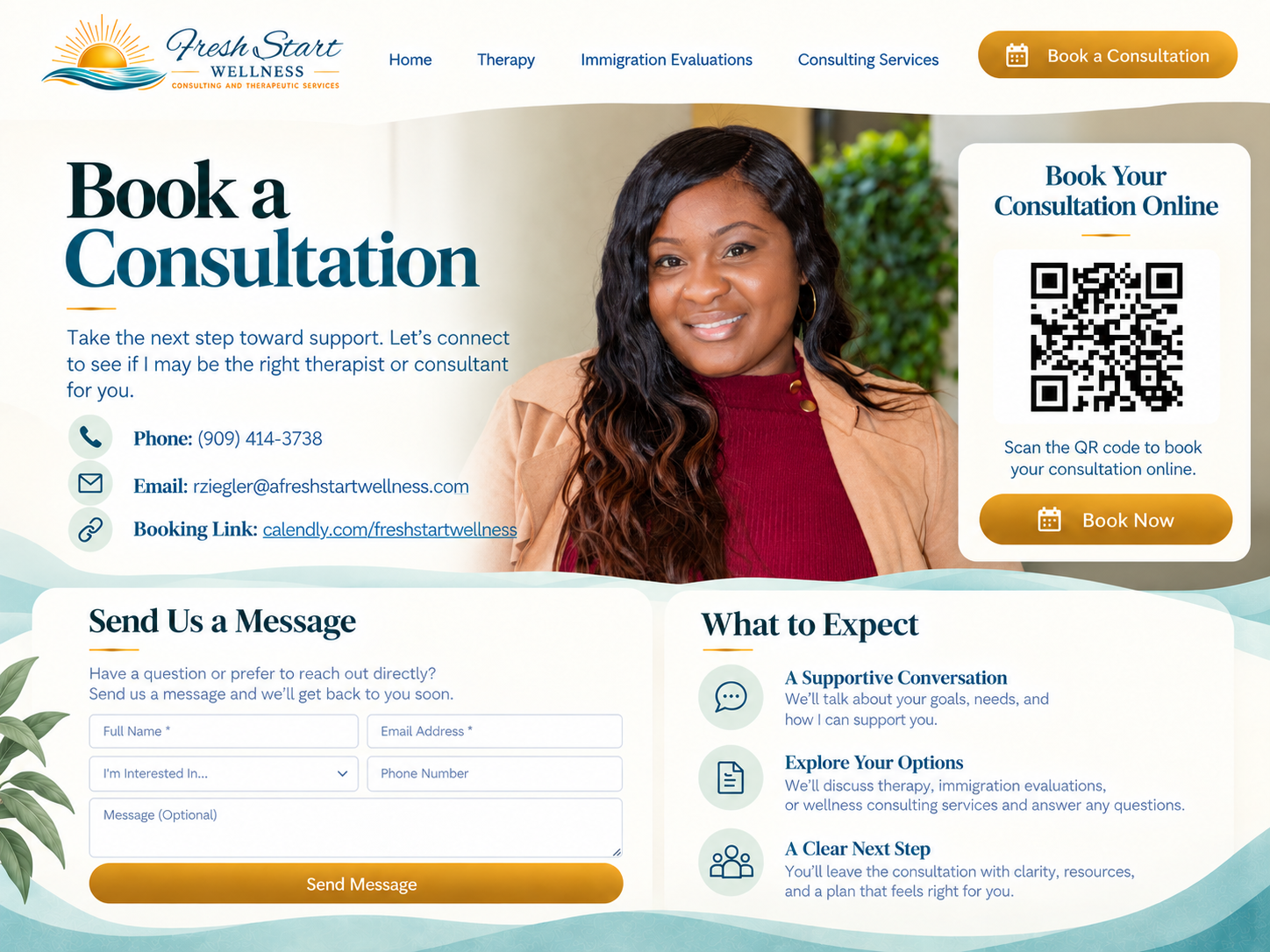 Book a Consultation — Fresh Start Wellness